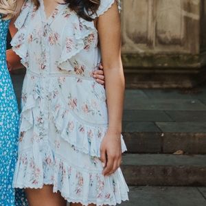 Light blue love shack fancy summery dress!